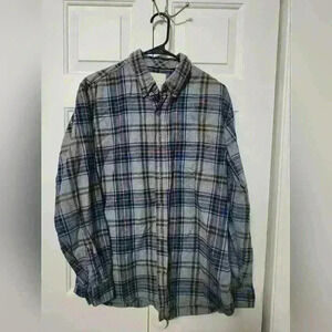 Waterproof Mens Vintage Flannel size large